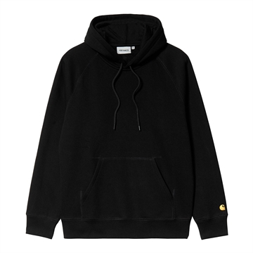 Carhartt WIP Chase Hooded Sweat Black/Gold